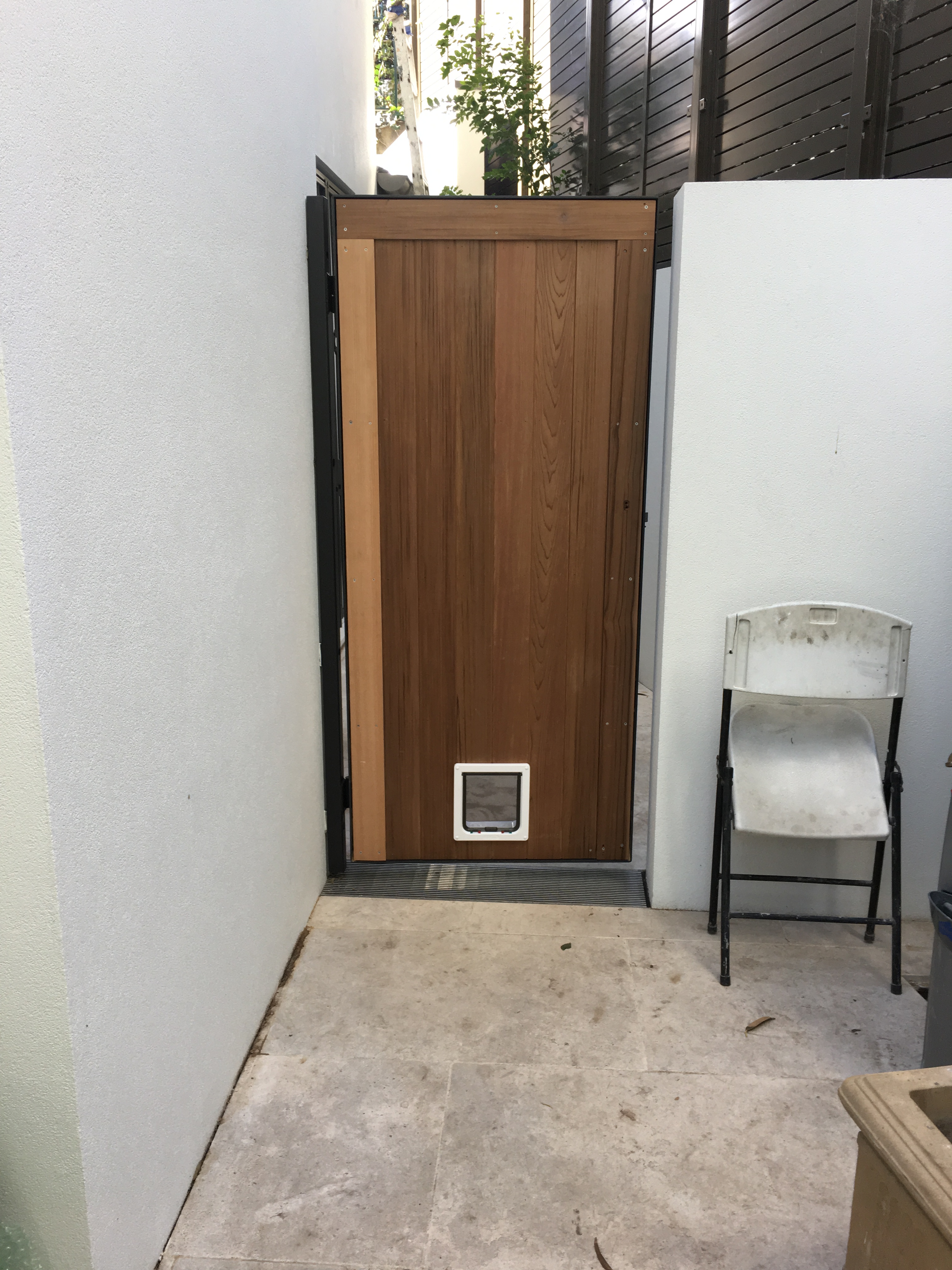 Enhance your feline friend's access to the outdoors with our cat door installation service in timber. We specialise in seamlessly integrating cat doors into timber surfaces, providing a convenient entry point for your cat while maintaining the aesthetic appeal of your home.