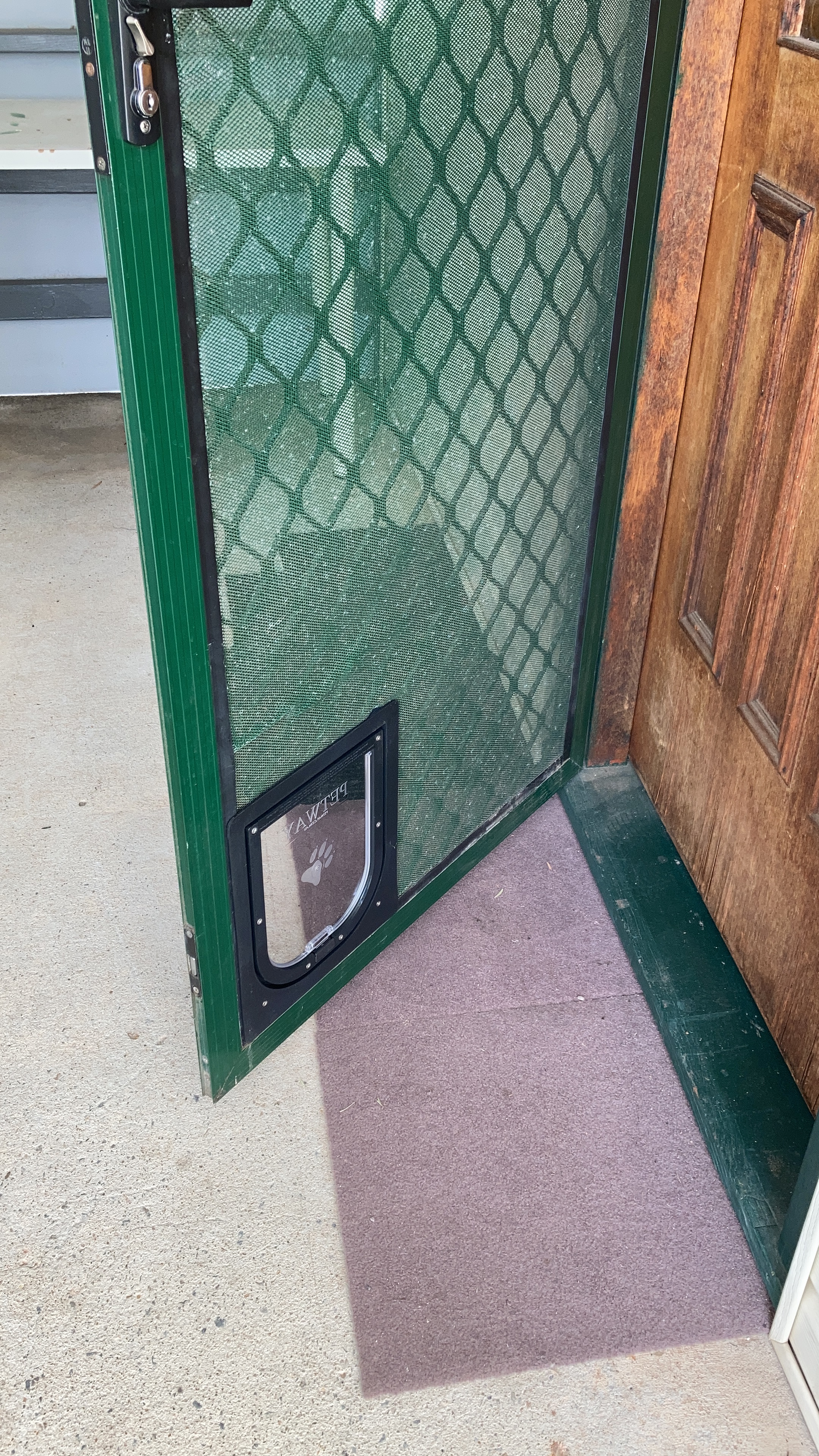 Allow your small dog to come and go as they please with our small dog door installation service in screen doors. We specialise in seamlessly integrating small dog doors into screen surfaces, providing convenient access for your furry friend while keeping insects and pests out.