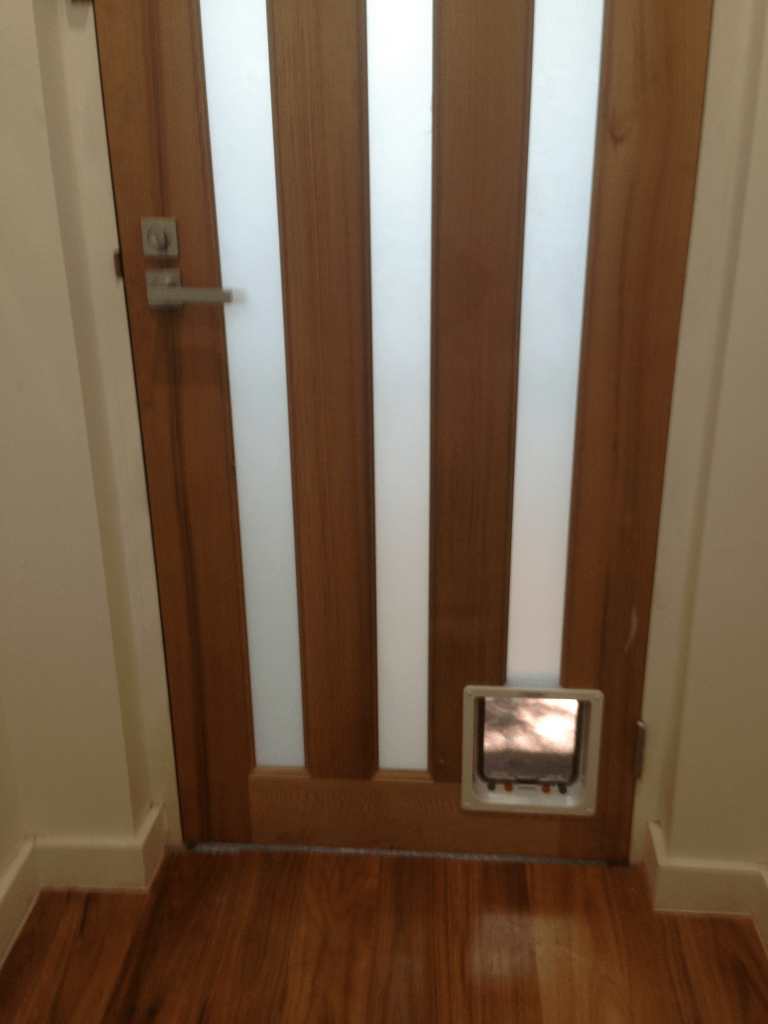 Elevate the functionality and convenience of your French doors with our pet door installation service. We specialise in seamlessly integrating pet doors into French doors, providing your furry companions with easy access to the outdoors while preserving the elegance of your home's French door design.