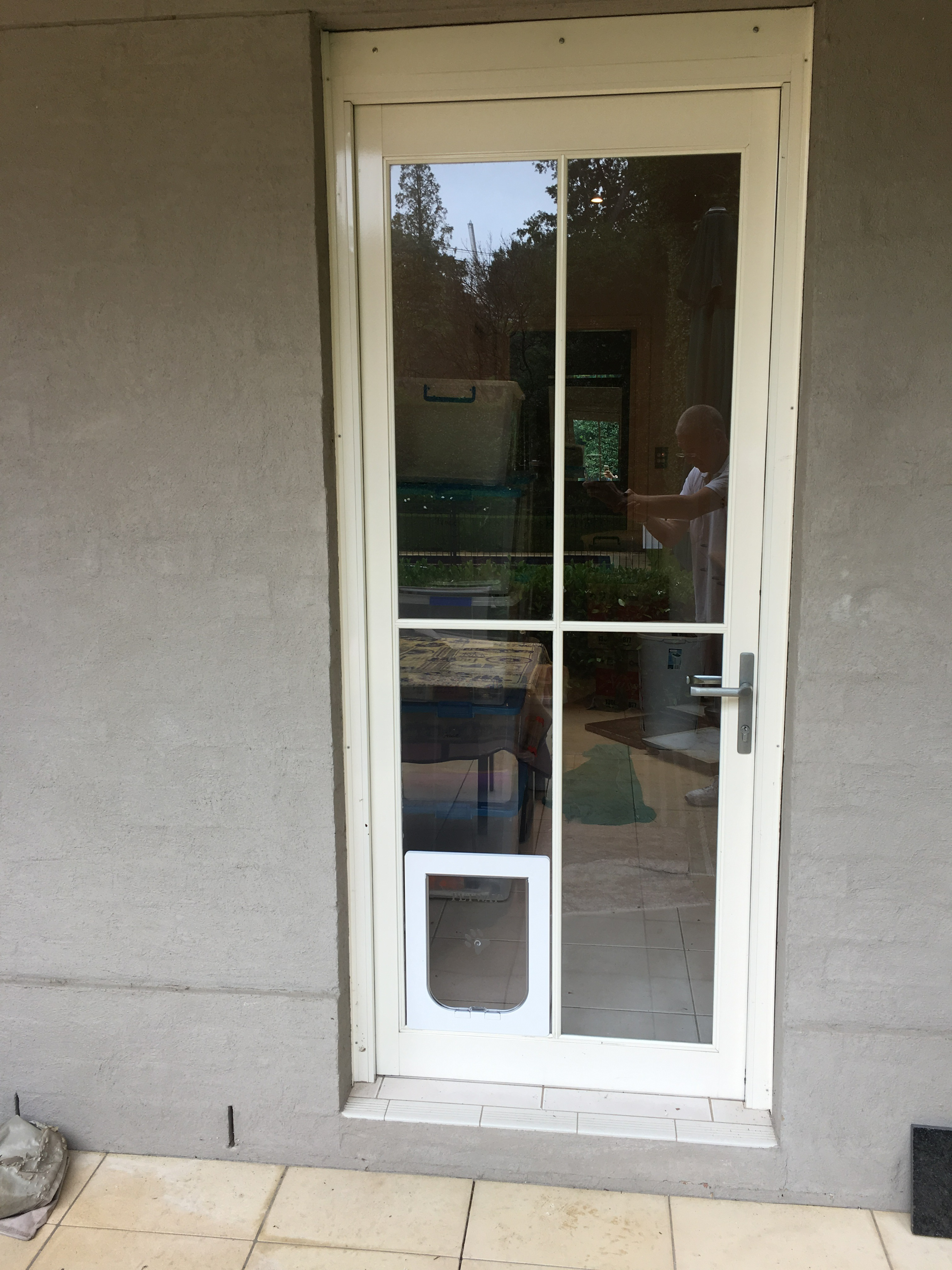 Elevate the functionality and convenience of your French doors with our pet door installation service. We specialise in seamlessly integrating pet doors into French doors, providing your furry companions with easy access to the outdoors while preserving the elegance of your home's French door design.