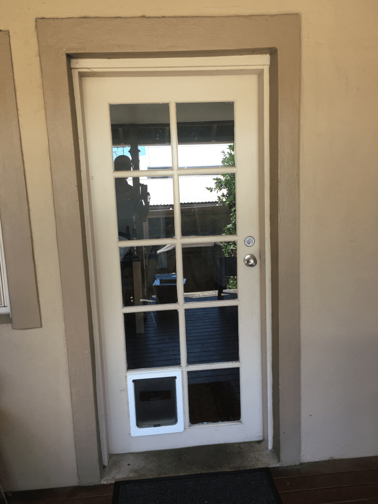 Elevate the functionality and convenience of your French doors with our pet door installation service. We specialise in seamlessly integrating pet doors into French doors, providing your furry companions with easy access to the outdoors while preserving the elegance of your home's French door design.
