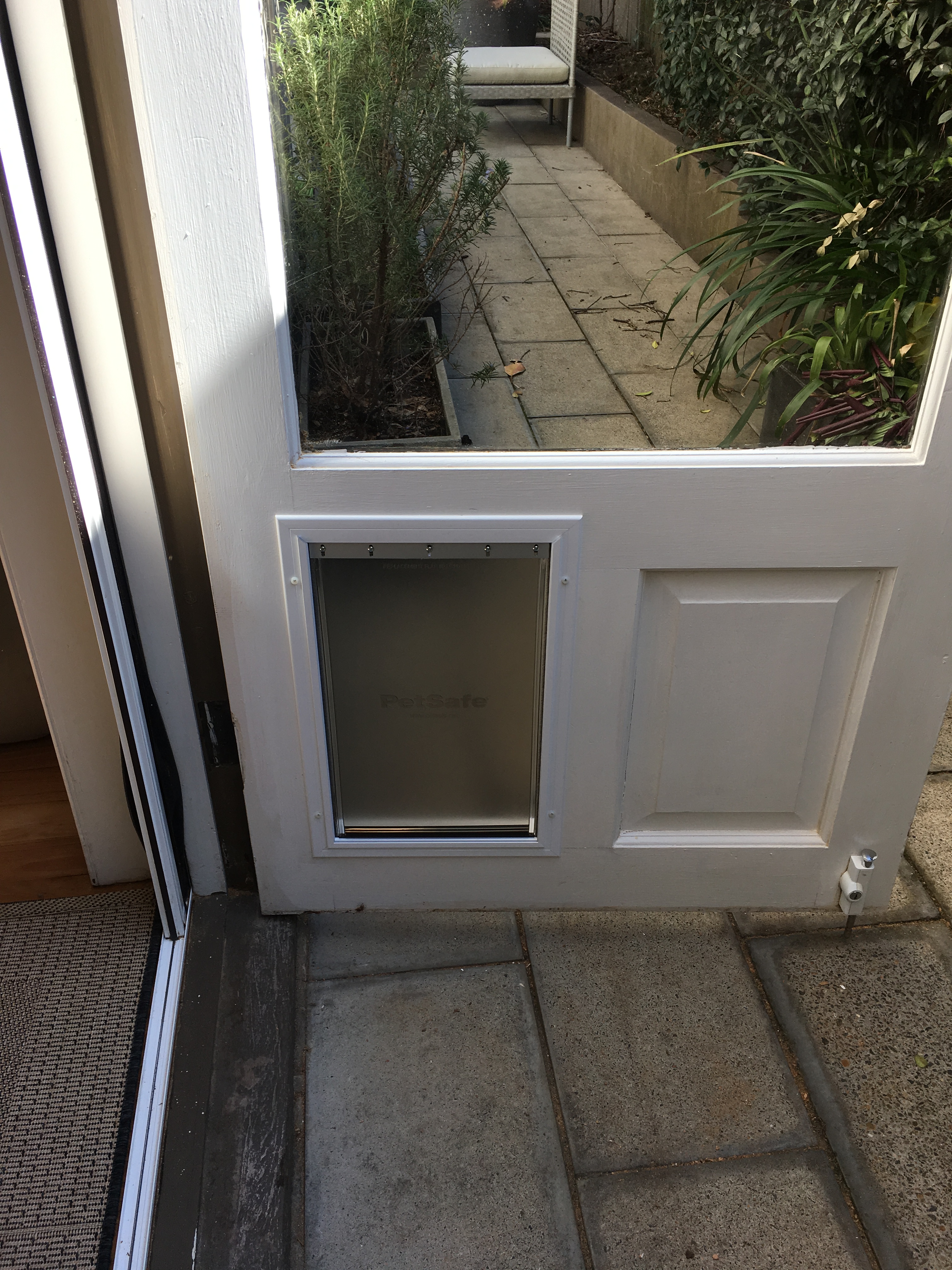 Provide your large canine companion with the freedom to move in and out of your home effortlessly with our large dog door installation service in timber. We specialise in seamlessly integrating large dog doors into timber surfaces, ensuring both durability and functionality.