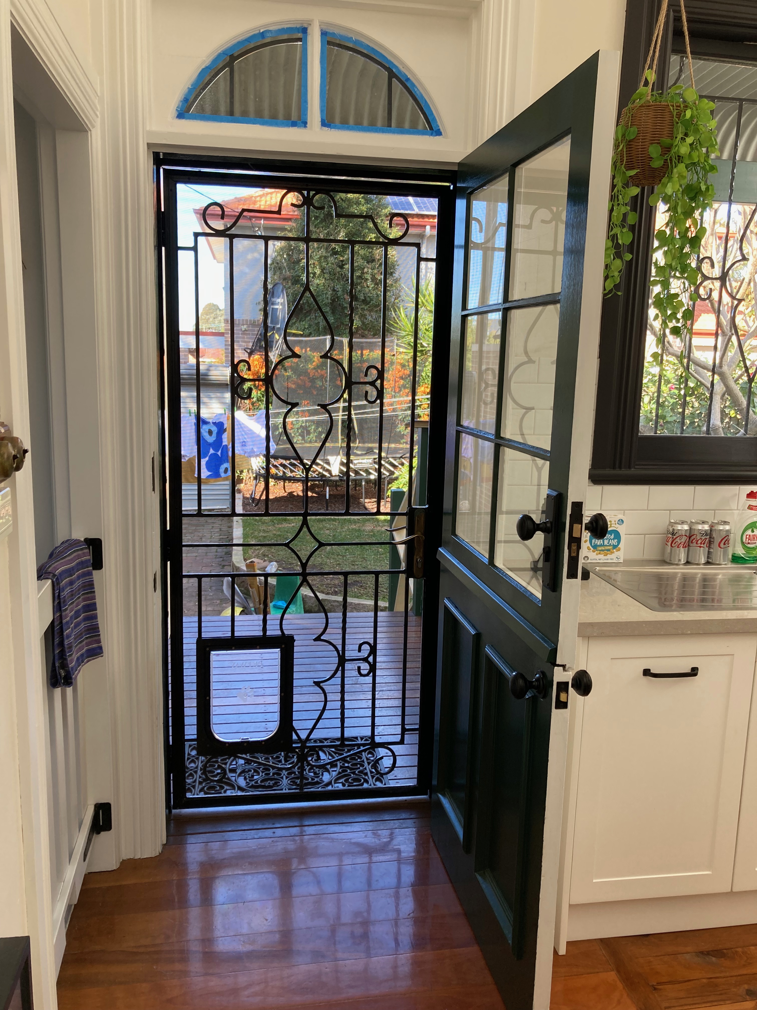 Let your medium-sized dog explore the outdoors at their leisure with our medium dog door installation service in screen doors. We specialise in seamlessly integrating medium dog doors into screen surfaces, offering convenient access for your furry friend while maintaining a barrier against insects and pests.