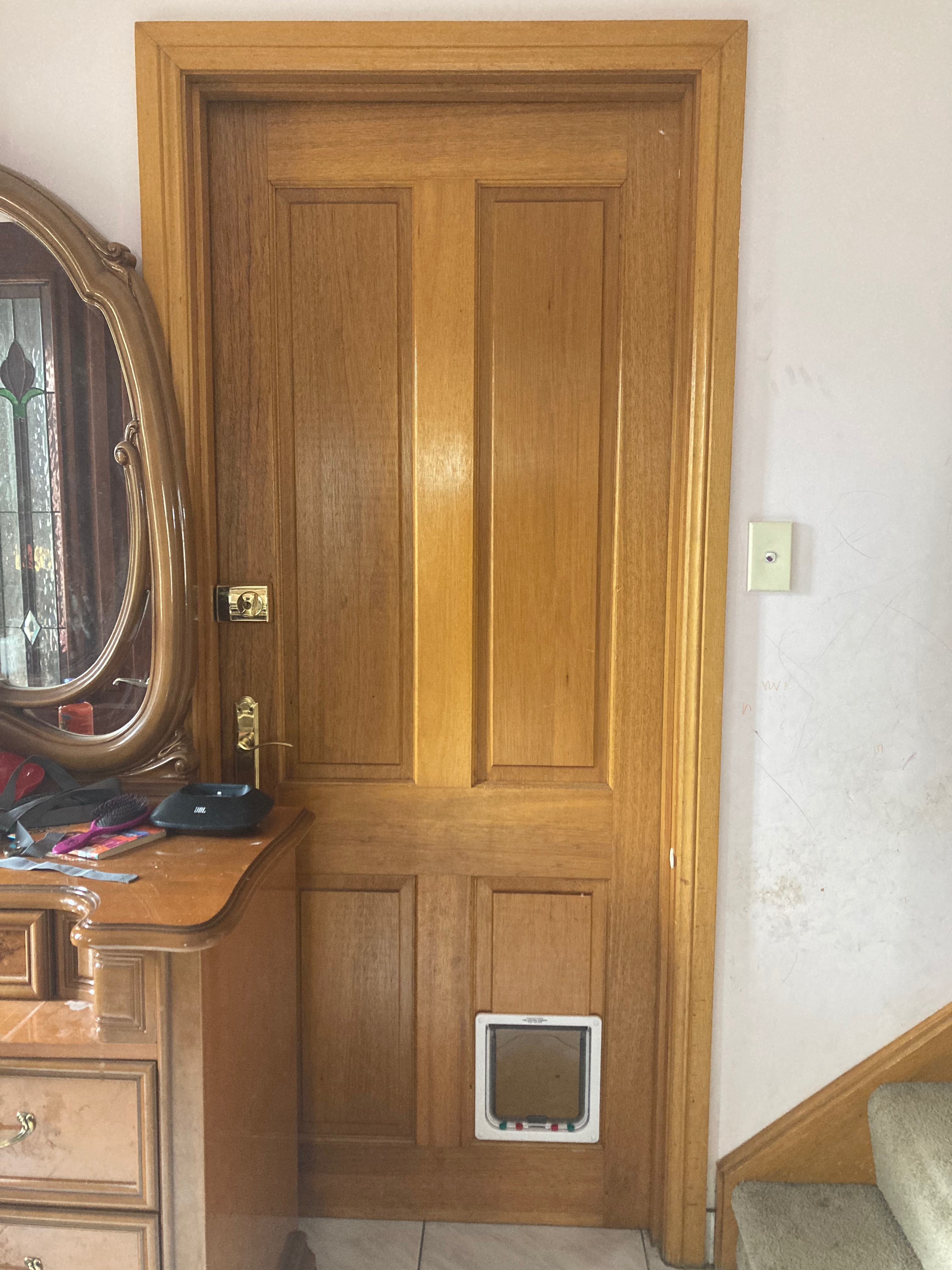 Give your small canine companion the freedom they deserve with our small dog door installation service in timber. We specialise in seamlessly integrating small dog doors into timber surfaces, providing easy access for your furry friend while maintaining the aesthetic appeal of your home.