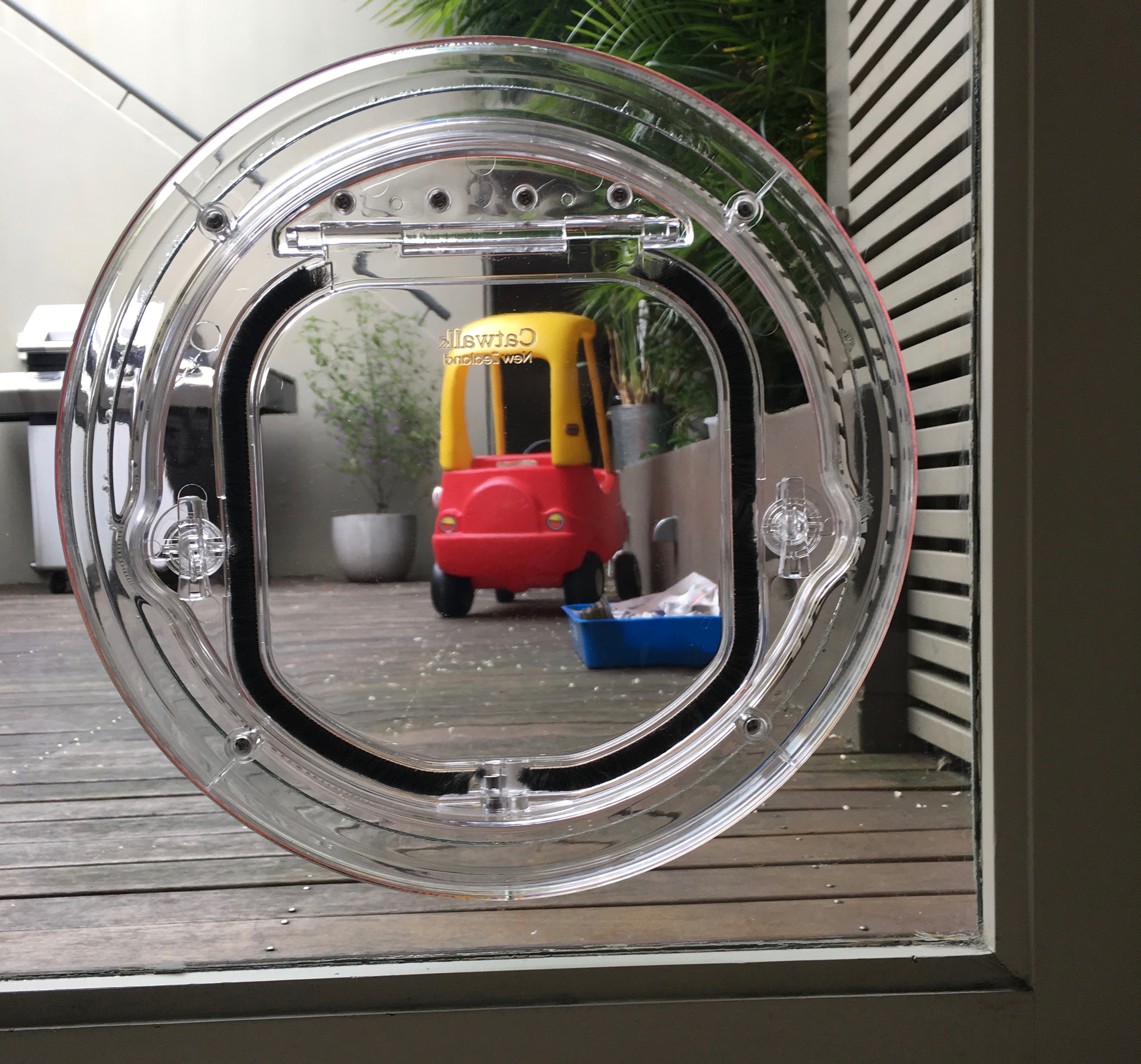 Provide your small canine companion with easy access to the outdoors while maintaining the sleek appearance of your glass surfaces with our small dog door installation service in glass. We specialise in seamlessly integrating small dog doors into glass panels, ensuring a secure and durable entry point for your furry friend.