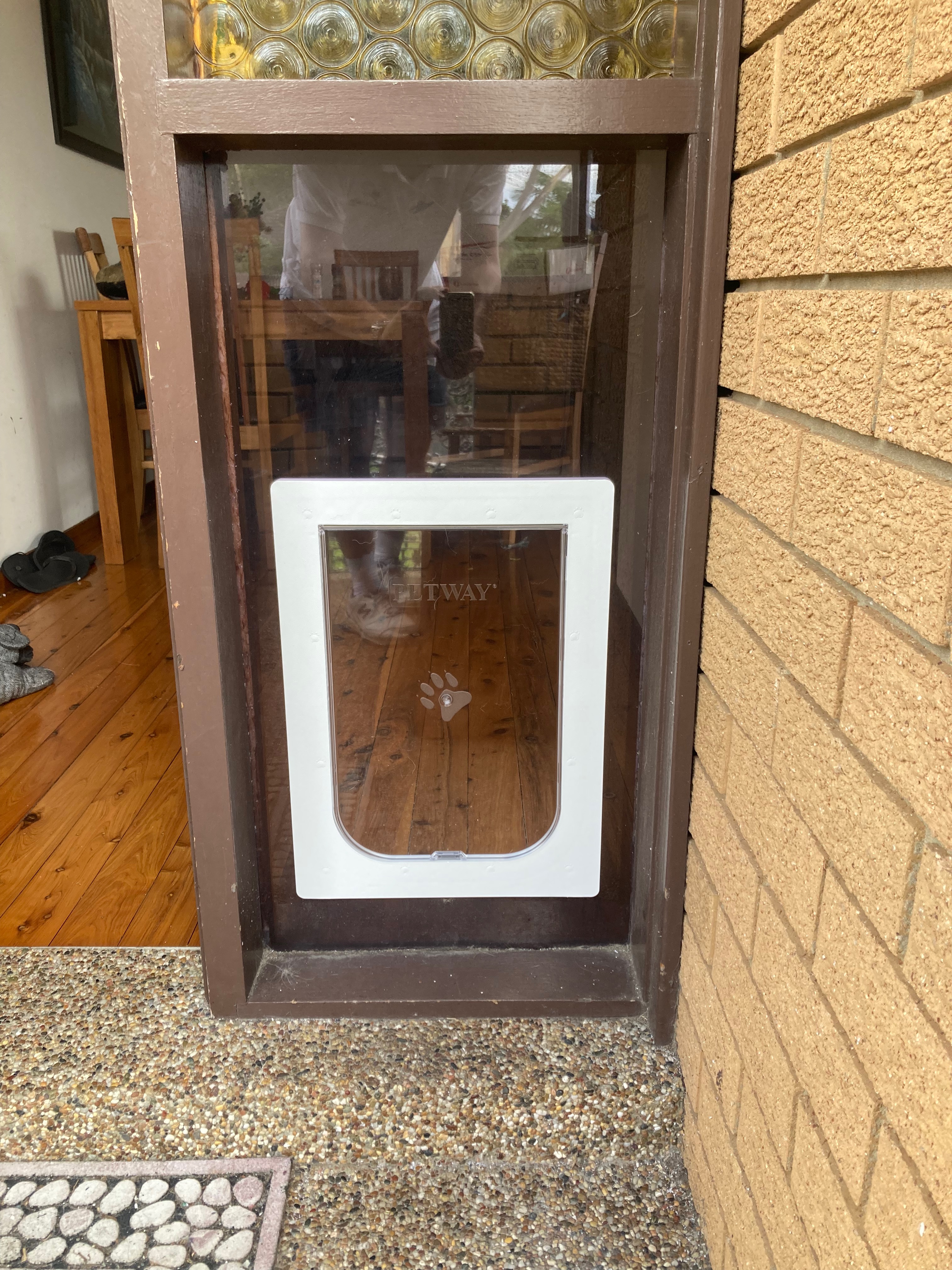 Let your large canine companion come and go as they please with our large dog door installation service in glass. We specialise in seamlessly integrating large dog doors into glass panels, ensuring a secure and durable entry point for your furry friend.