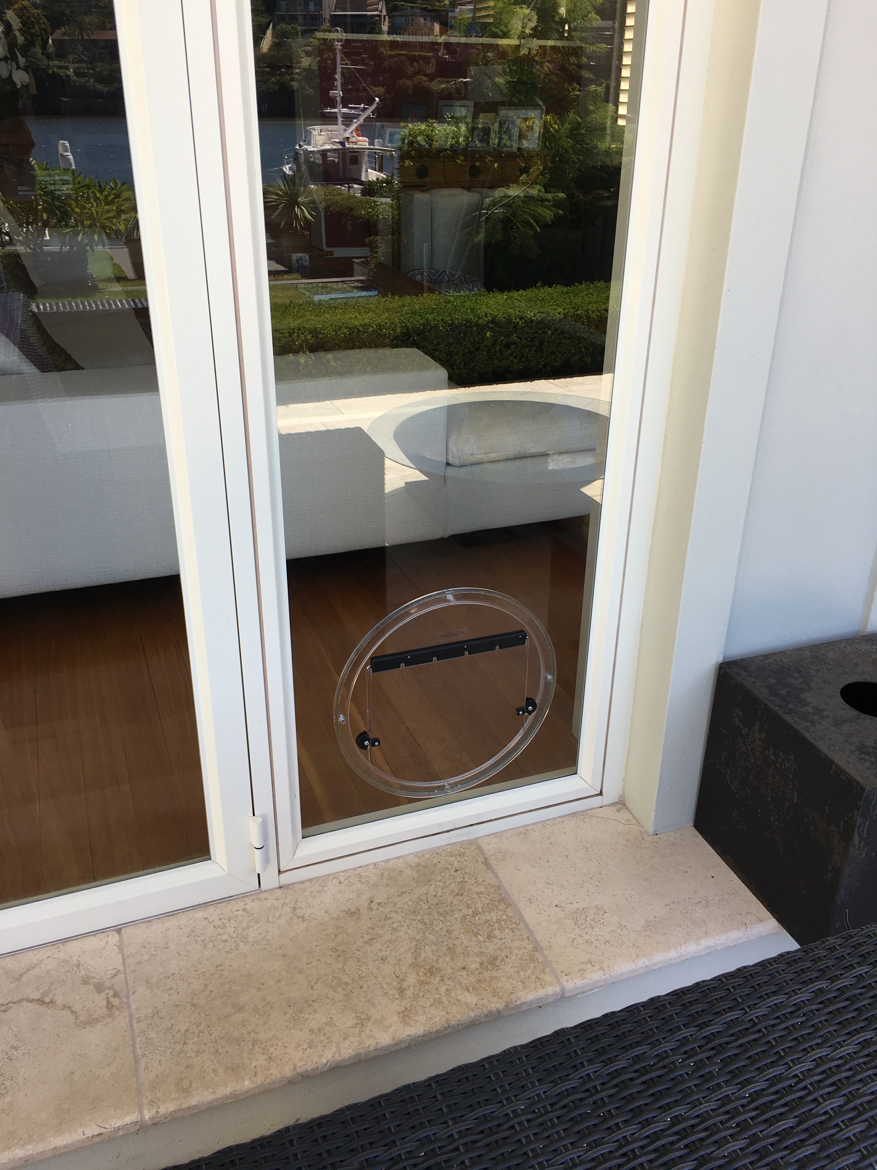 Grant your medium-sized canine companion the freedom they deserve with our medium dog door installation service in glass. We specialise in seamlessly integrating medium dog doors into glass panels, ensuring a secure and durable entry point for your furry friend.