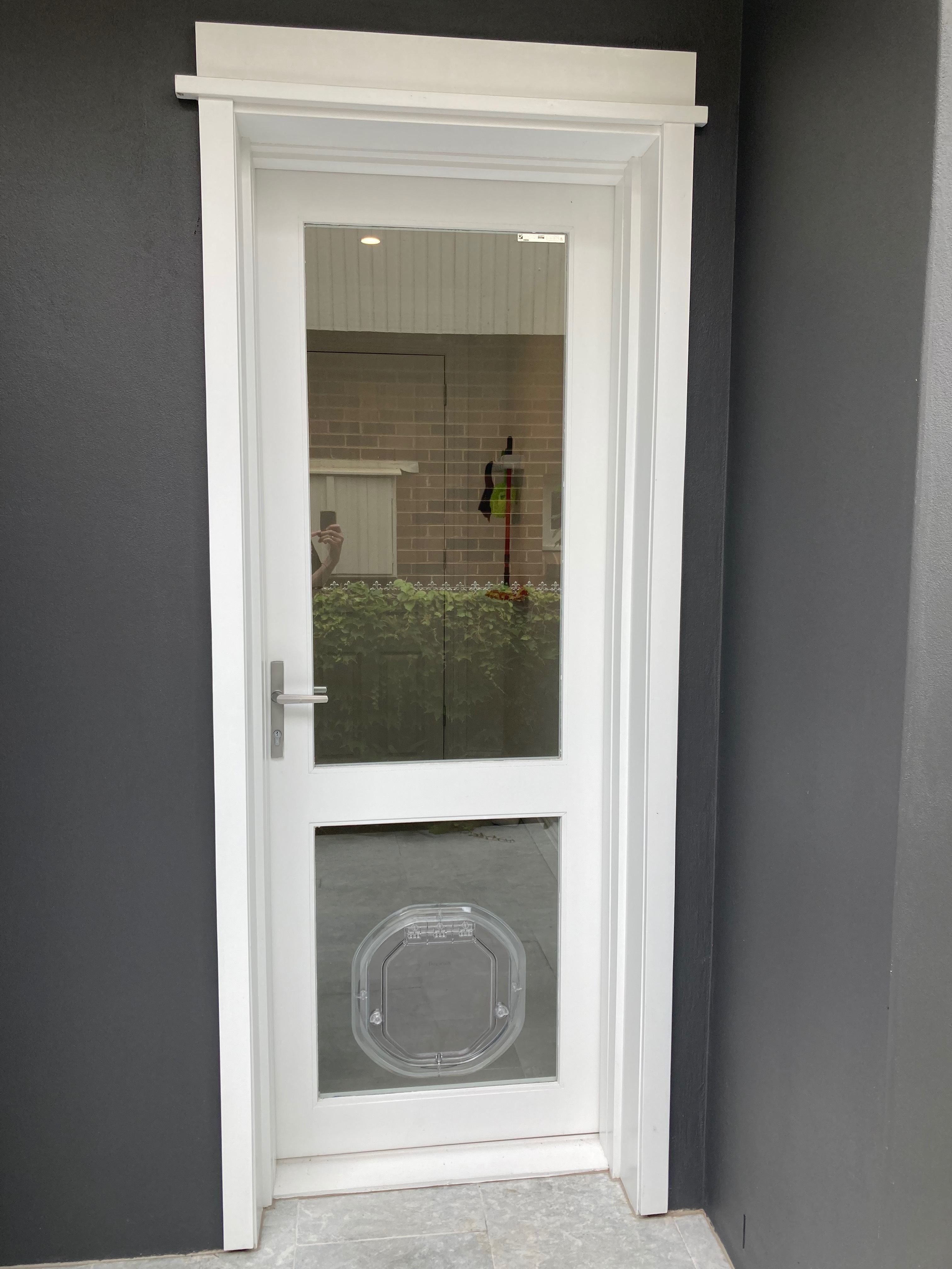 Grant your medium-sized canine companion the freedom they deserve with our medium dog door installation service in glass. We specialise in seamlessly integrating medium dog doors into glass panels, ensuring a secure and durable entry point for your furry friend.
