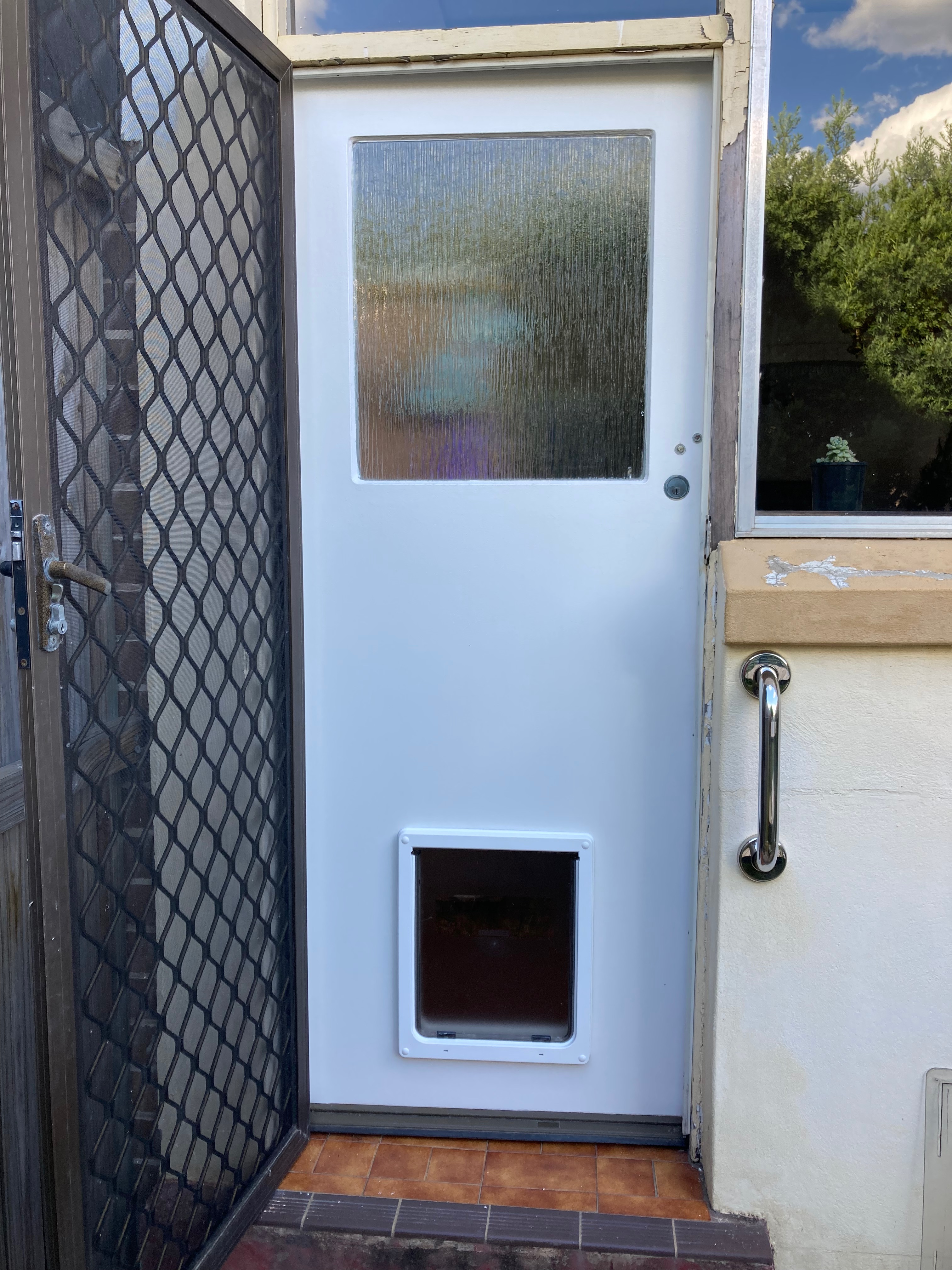 Give your medium-sized dog the freedom to roam with our medium dog door installation service in timber. We specialise in seamlessly integrating medium dog doors into timber surfaces, providing easy access for your canine companion while preserving the natural beauty of your home.